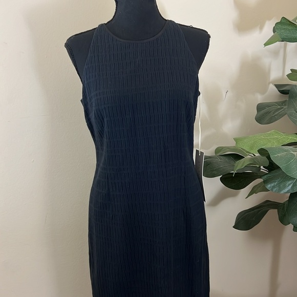 ETCETERA Black Knit Career Wear Cocktail Dress Size 6 NWT - Picture 16 of 16